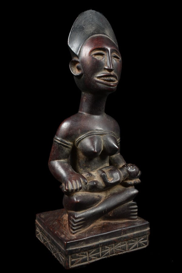 Maternity figure – Wood – Phemba / Yombe – Congo - 4