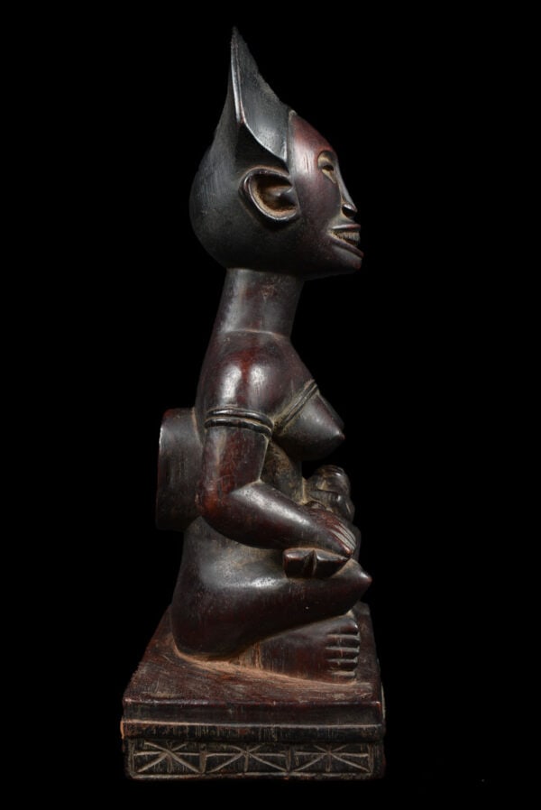 Maternity figure – Wood – Phemba / Yombe – Congo - 5