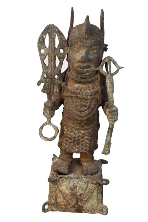 Warrior Figure – Bronze – Edo – Benin (1 of 8)