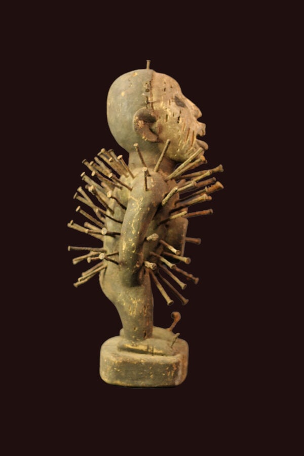 Nkisi Figure – Wood, Nails – Yombe – Congo - 2