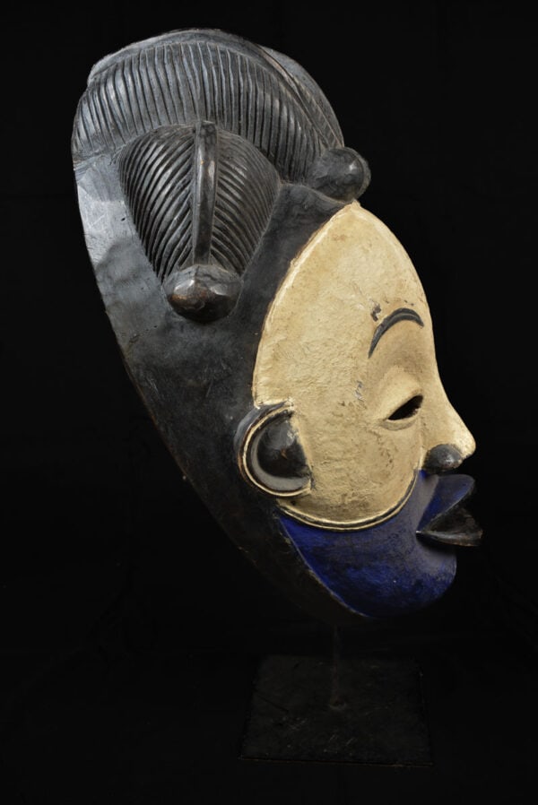 Initiation mask – Wood – Punu – Gabon - 3