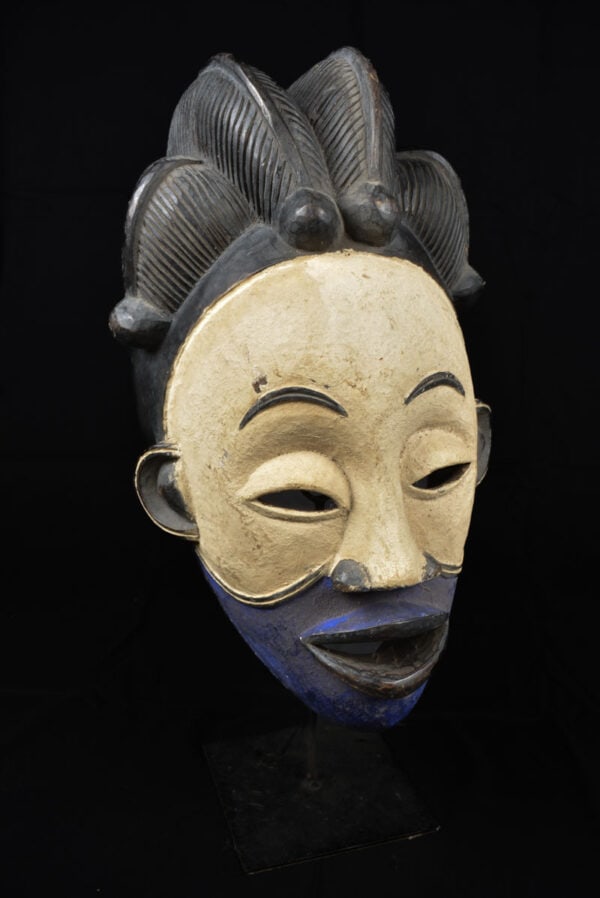 Initiation mask – Wood – Punu – Gabon - 4