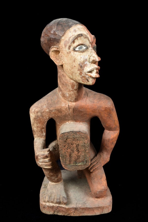 Figure – Wood, Glass – Bakongo – Congo - 2