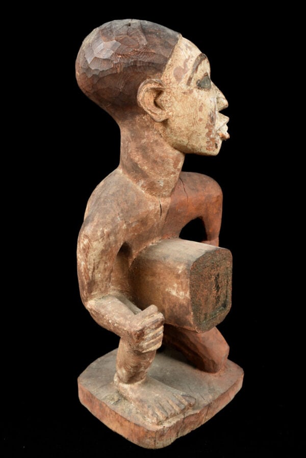 Figure – Wood, Glass – Bakongo – Congo - 3