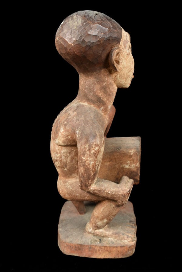 Figure – Wood, Glass – Bakongo – Congo - 4