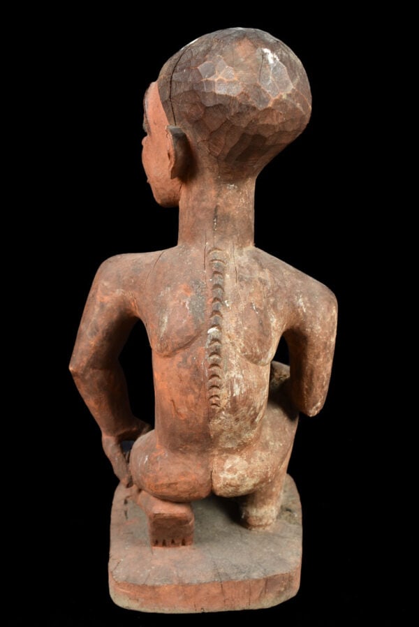 Figure – Wood, Glass – Bakongo – Congo - 7