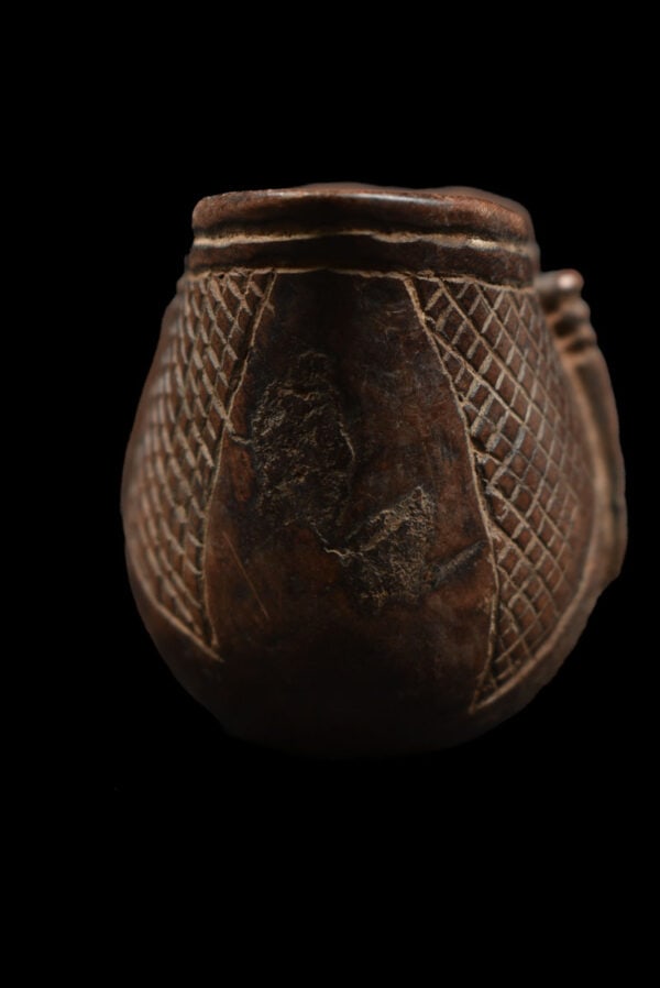 Ceremonial cup – Wood – Suku / Yaka – DR Congo - 3