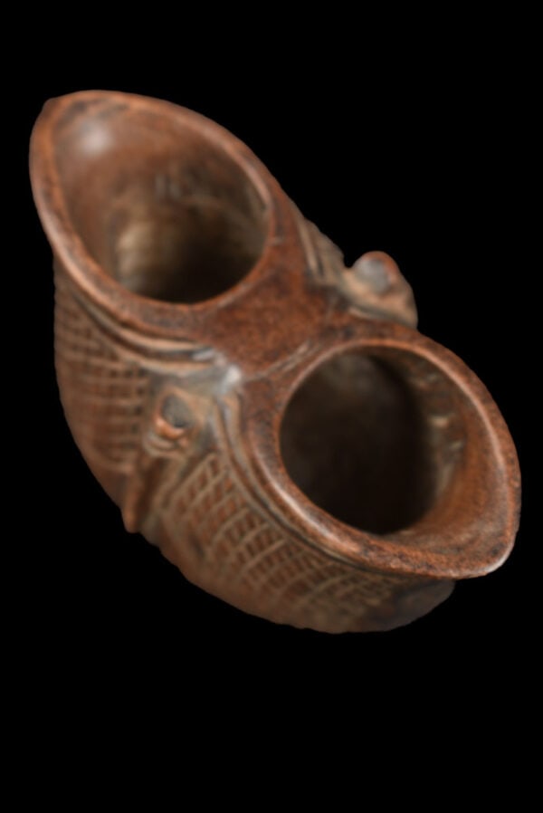 Ceremonial cup – Wood – Suku / Yaka – DR Congo - 5