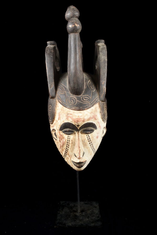 Mask – Wood – Agbogho Mmwo – Igbo / Ibo – Nigeria - 2