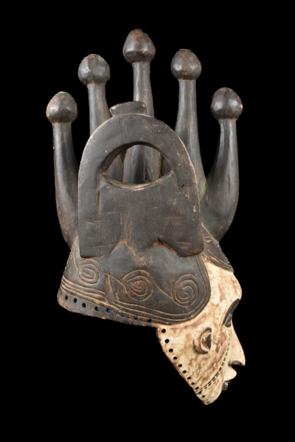 Mask – Wood – Agbogho Mmwo – Igbo / Ibo – Nigeria - 4