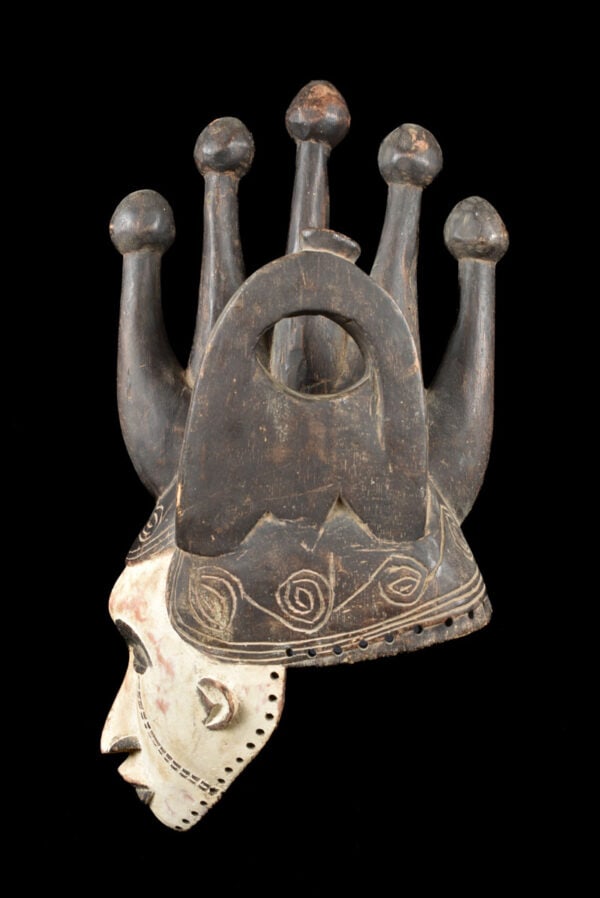 Mask – Wood – Agbogho Mmwo – Igbo / Ibo – Nigeria - 5