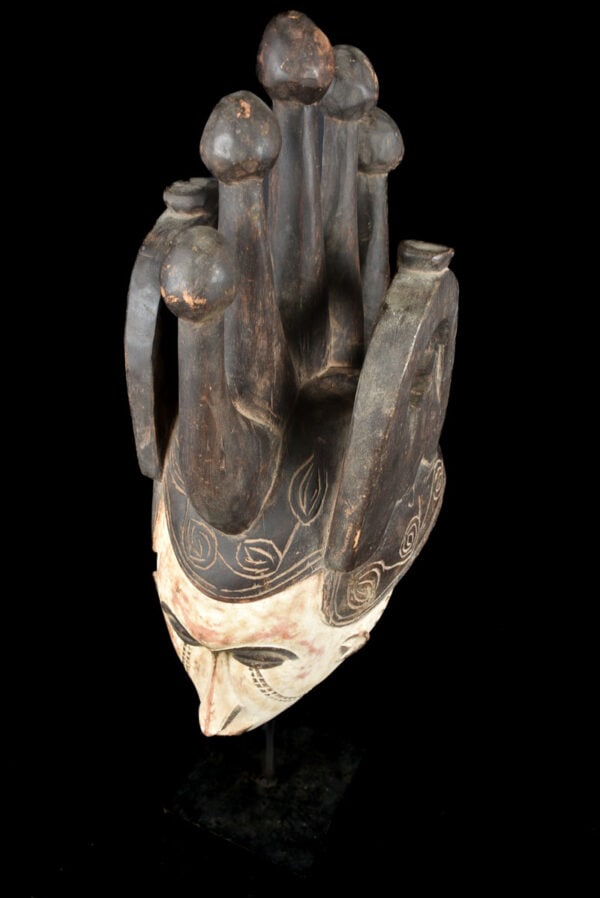 Mask – Wood – Agbogho Mmwo – Igbo / Ibo – Nigeria - 7