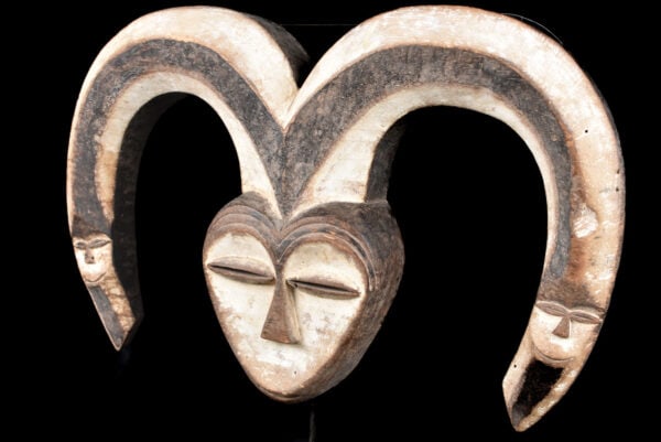 Mask – Wood – Kwele – Gabon - 2