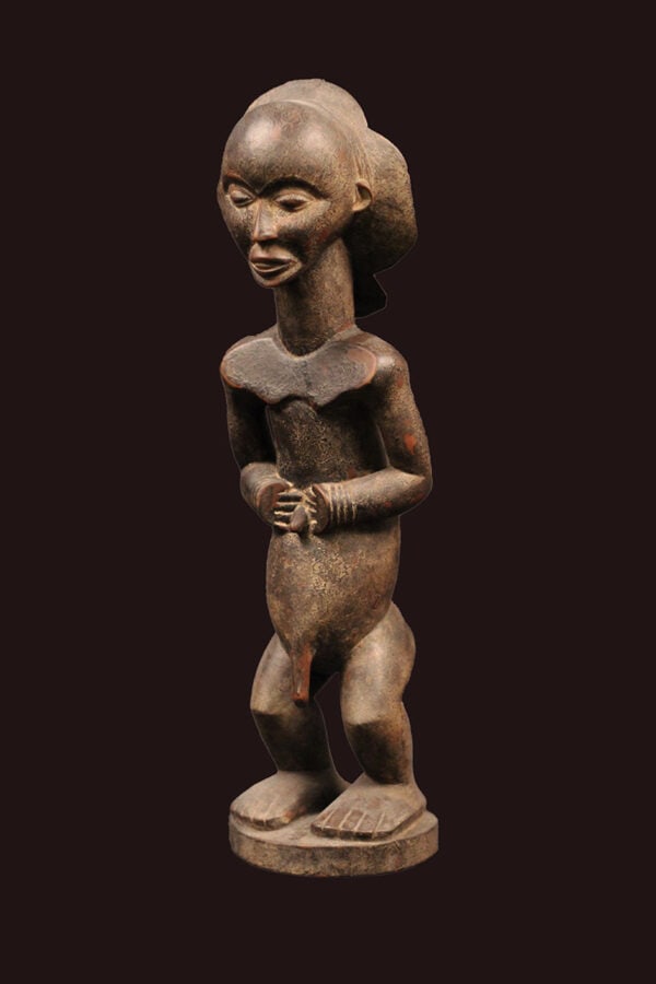 Ancestor figure – Wood – Luba – DR Congo (1 of 7)