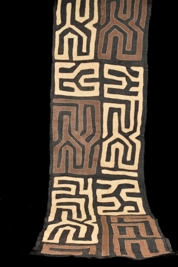Textile – Cloth – Shoowa-Kuba – DR Congo 280 cm (1 of 5)