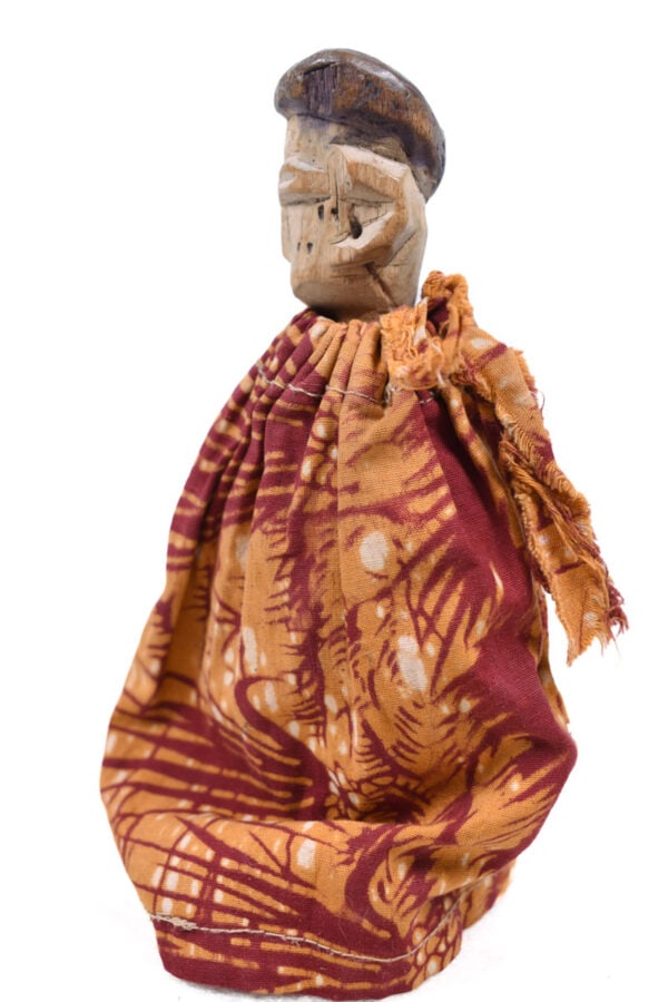 Ancestor figure – Wood, Textile – Ewe – Togo - 7
