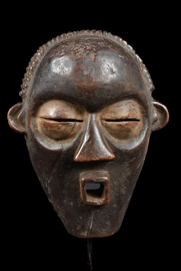 Face Mask – Wood – Mbagani – Congo - 2