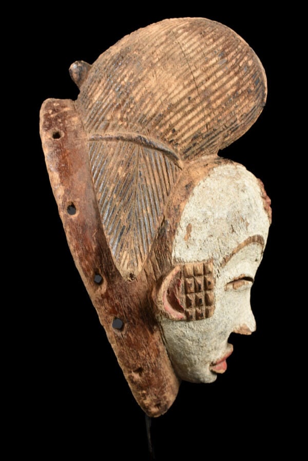Initiation mask – Wood – Punu – Gabon - 4