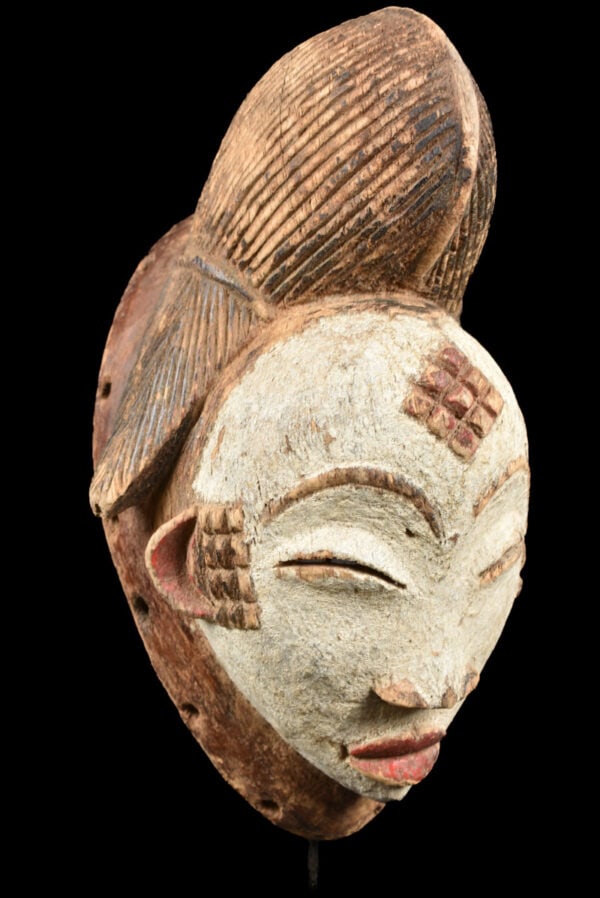 Initiation mask – Wood – Punu – Gabon - 6