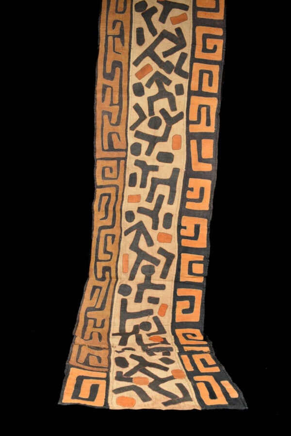 Textile – Cloth – Shoowa-Kuba – DR Congo 300 cm (1 of 5)