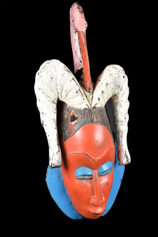 Dance mask – Wood – Guro – Ivory Coast - 3