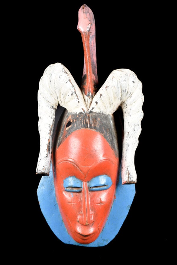 Dance mask – Wood – Guro – Ivory Coast - 4