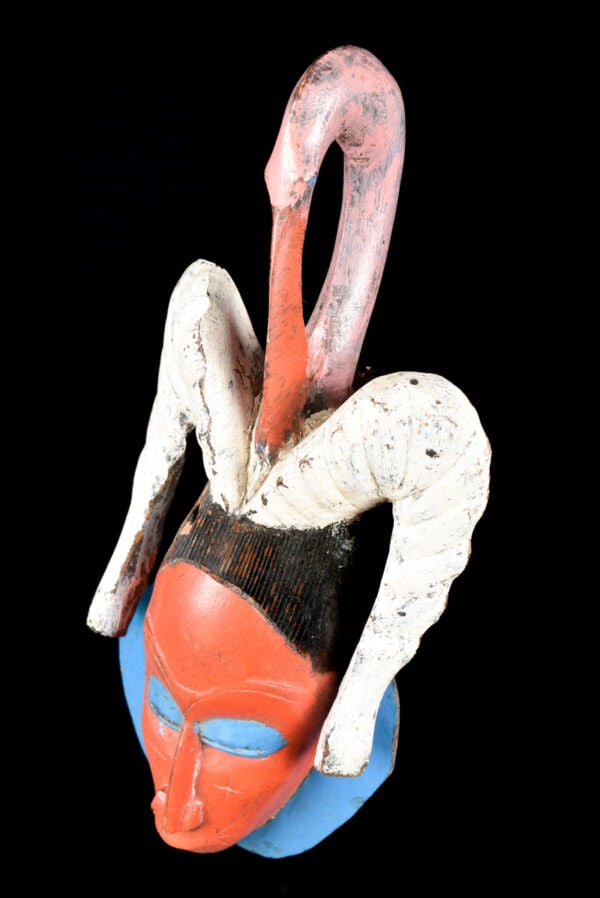 Dance mask – Wood – Guro – Ivory Coast - 7