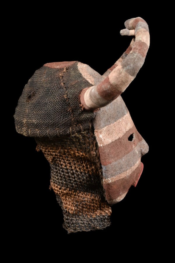 Kalulu Mask – Plant fibre – Chokwe – Zambia - 6