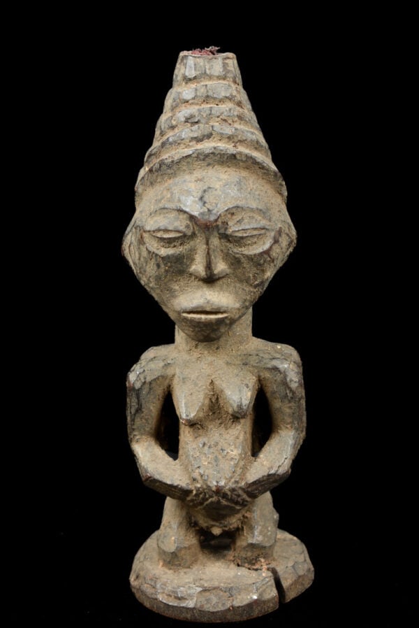 Ancestor figure – Wood – Kusu – DR Congo - 7