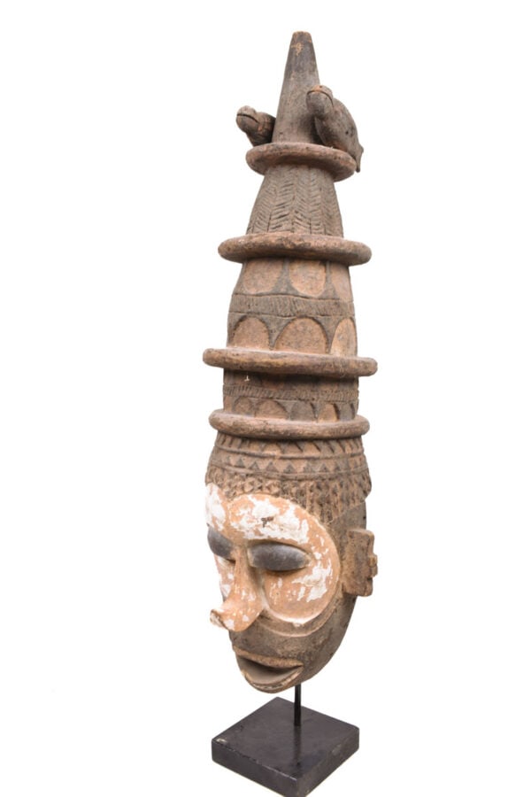 Helmet mask – Wood – Yaka – Congo - 5