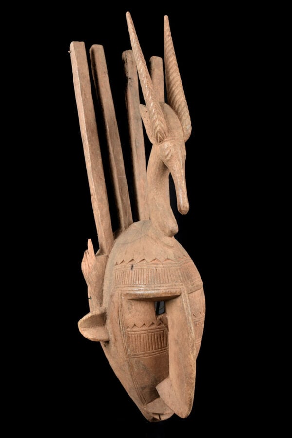 Ntomo mask – Wood – Bambara – Mali - 6