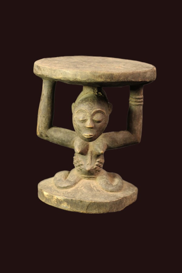 Stool – Wood – Luba – DR Congo - 2