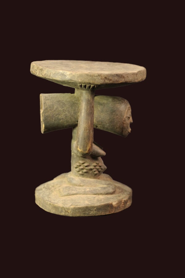 Stool – Wood – Luba – DR Congo - 3