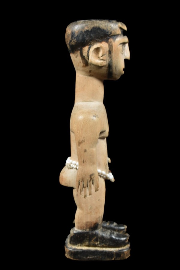 Venavi figure – Wood, Beads – Ewe – Togo - 2