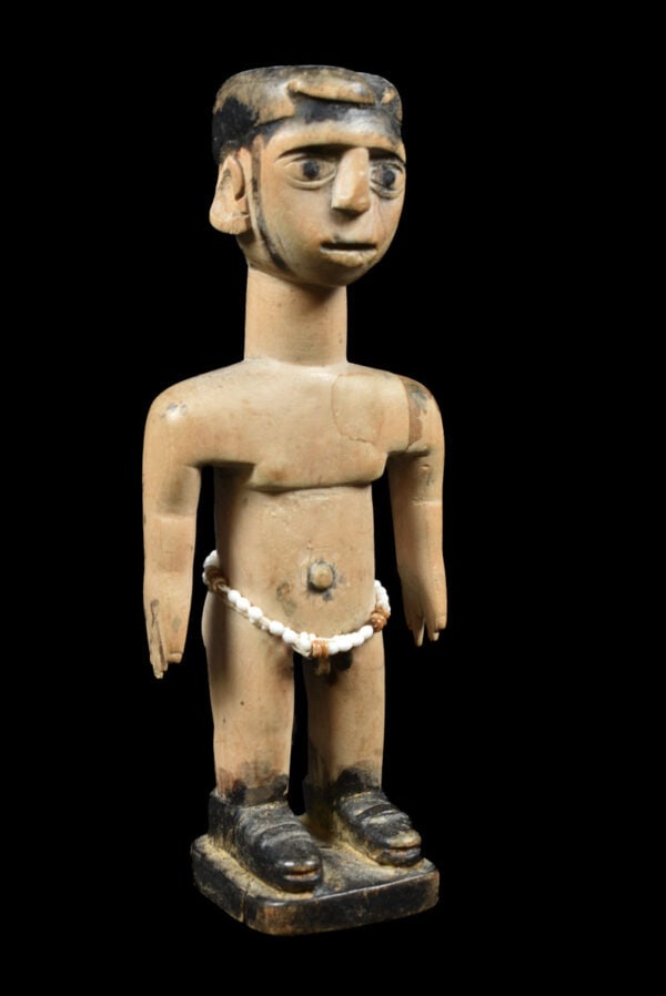 Venavi figure – Wood, Beads – Ewe – Togo - 6