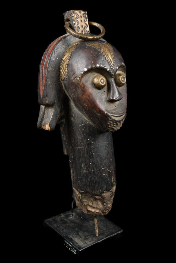 Reliquary Byeri Head – Wood, Metal – Fang – Gabon - 5