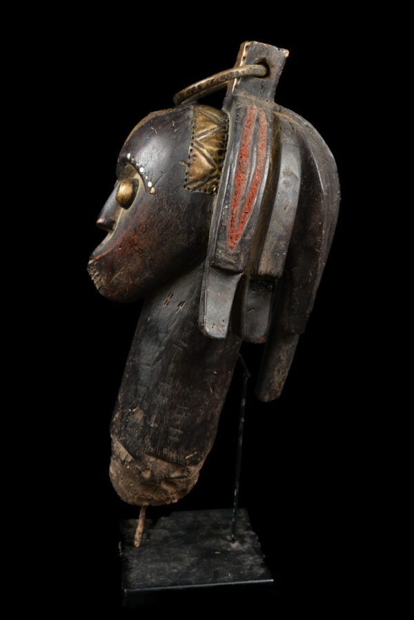 Reliquary Byeri Head – Wood, Metal – Fang – Gabon - 6