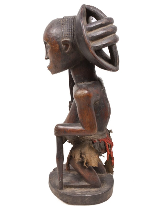 Ancestor figure – Wood – Luba – DR Congo - 5