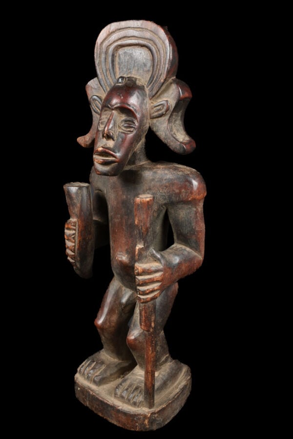 Tshibinda Figure – Wood – Chokwe – Congo (1 of 7)