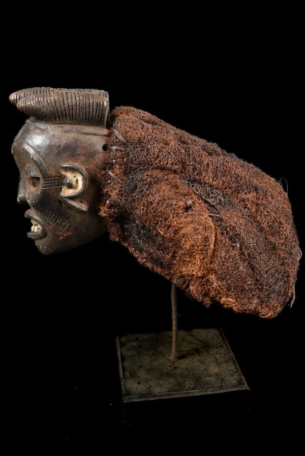 Mask – Wood – Chokwe – Congo DRC - 4