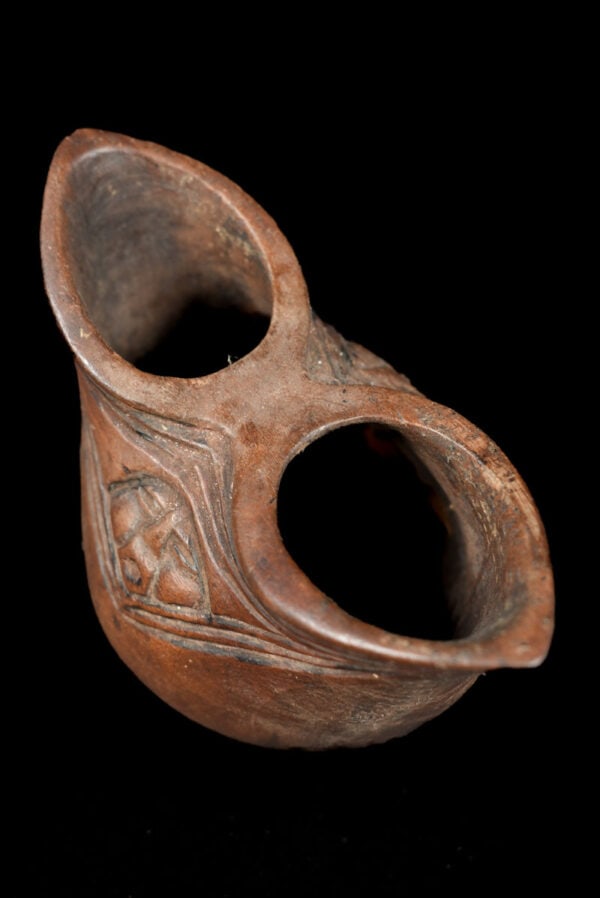 Ceremonial cup – Wood – Suku / Yaka – DR Congo - 5