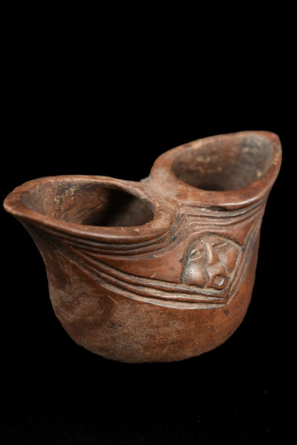 Ceremonial cup – Wood – Suku / Yaka – DR Congo - 6
