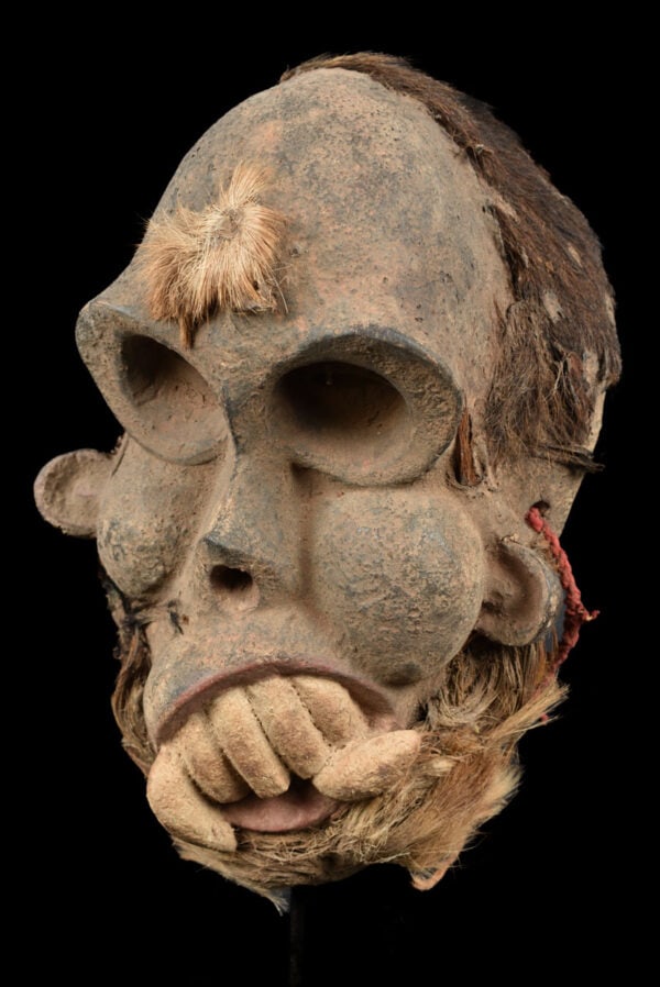 Skull Mask – Wood – Bulu – Cameroon - 2