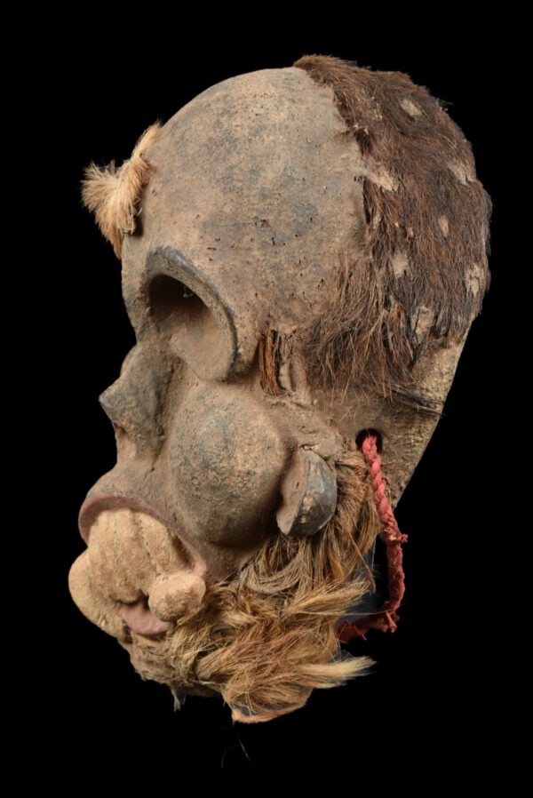 Skull Mask – Wood – Bulu – Cameroon - 5