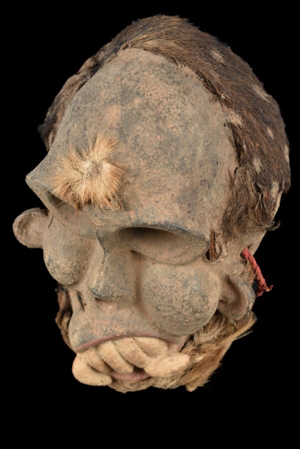 Skull Mask – Wood – Bulu – Cameroon - 6