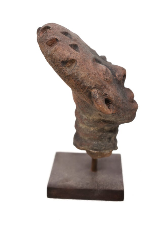 Memorial Head – Terracotta – Akan- Ghana - 4
