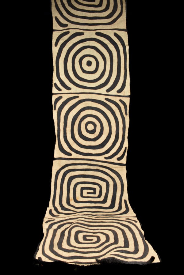 Textile – Cloth – Shoowa-Kuba – DR Congo 380 cm - 4