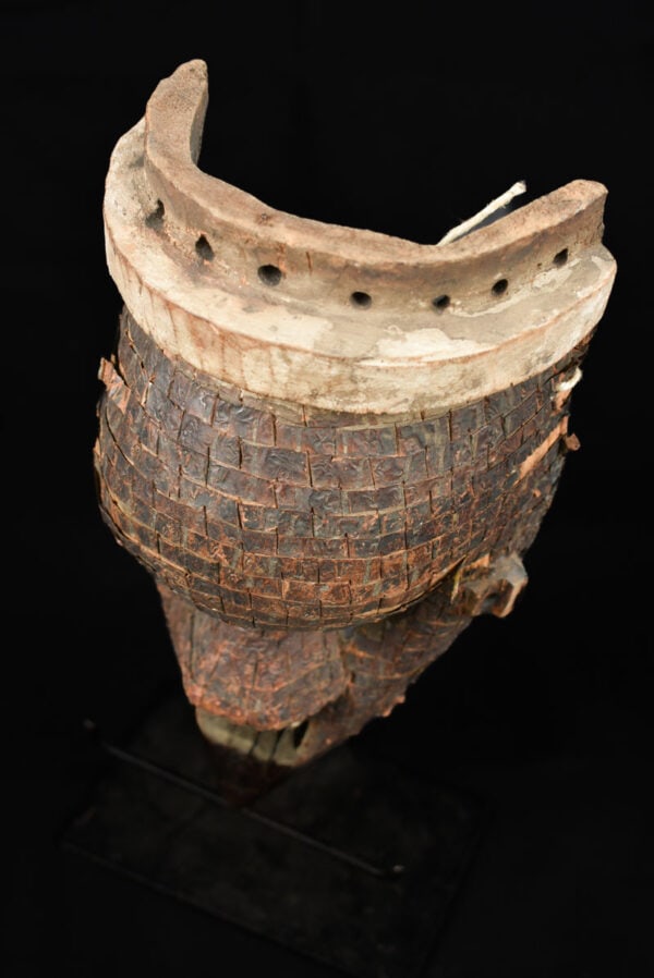 Initiation mask – Wood, Copper – Salampasu – Congo - 6