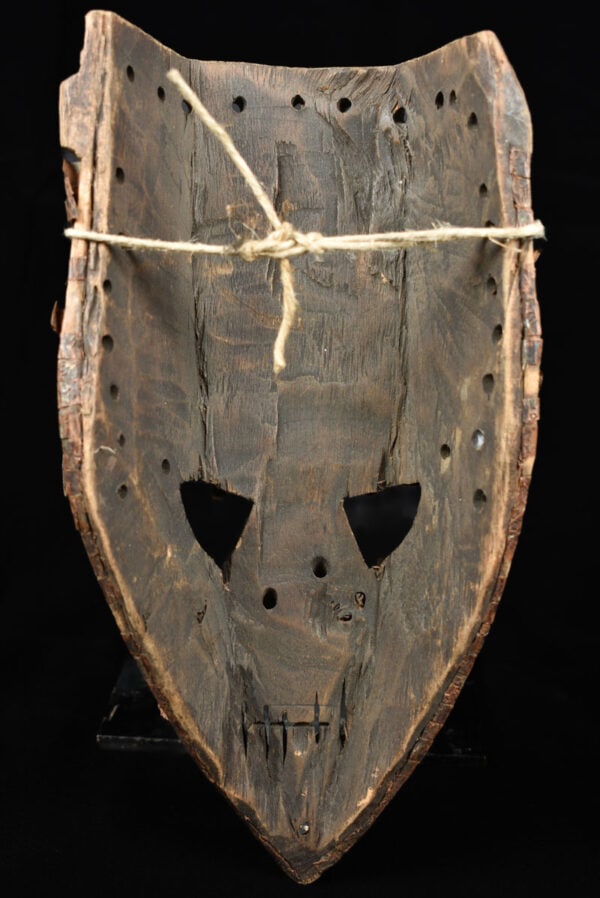 Initiation mask – Wood, Copper – Salampasu – Congo - 7