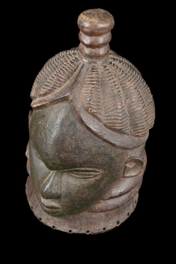 Helmet Mask – Wood – Mende – Sierra Leone - 7